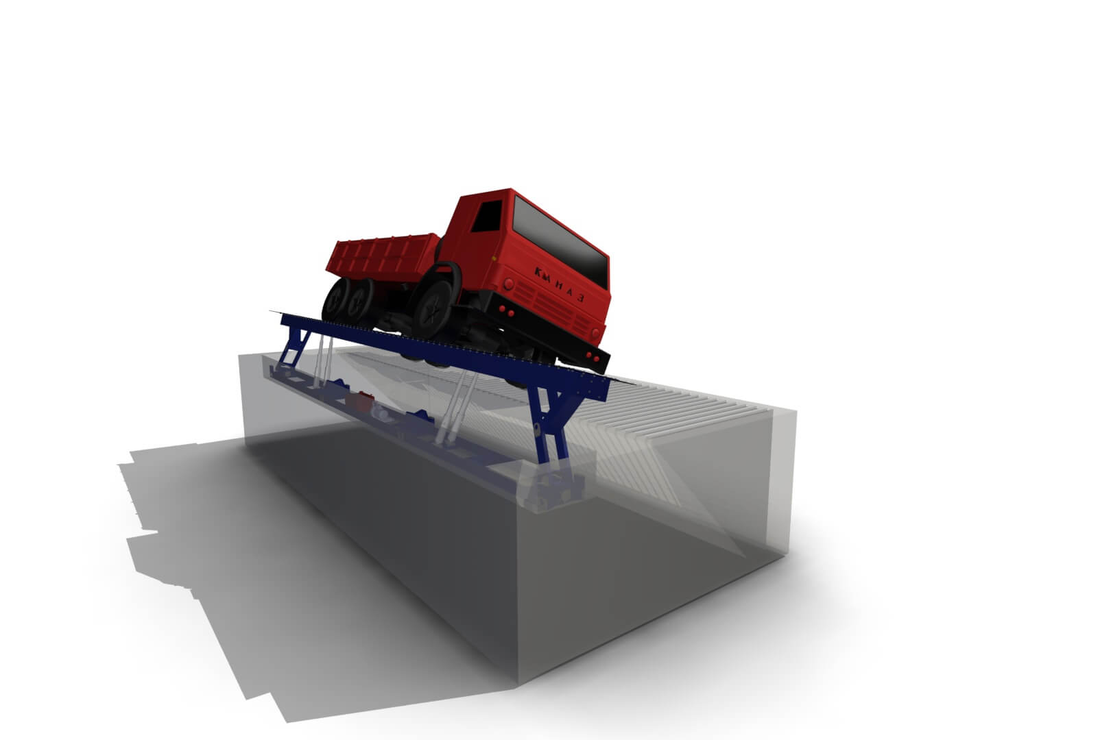 3D-модель автомобилеразгрузчика БОРА-М, фото 3