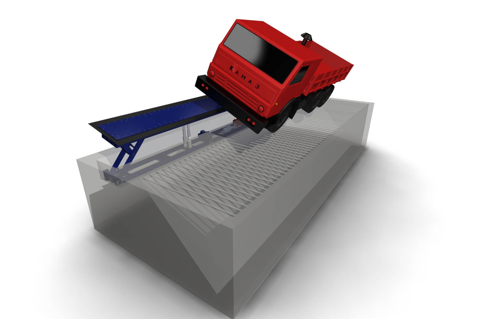 3D-модель автомобилеразгрузчика БОРА-М, фото 2